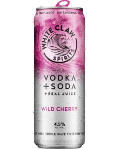 White Claw Wild Cherry Vodka + Soda